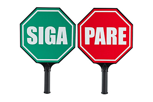 Paletas de señalización (Pare-Siga) | GALO